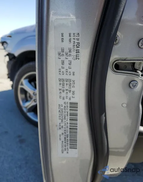 2017 Dodge Journey Crossroad из США, поврежденный, VIN 3C4PDCGG7HT594611